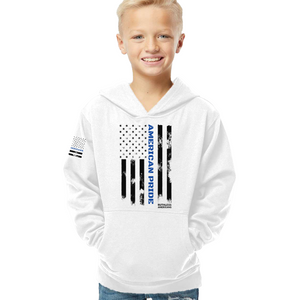 Youth Thin Blue Line - Pullover Hoodie