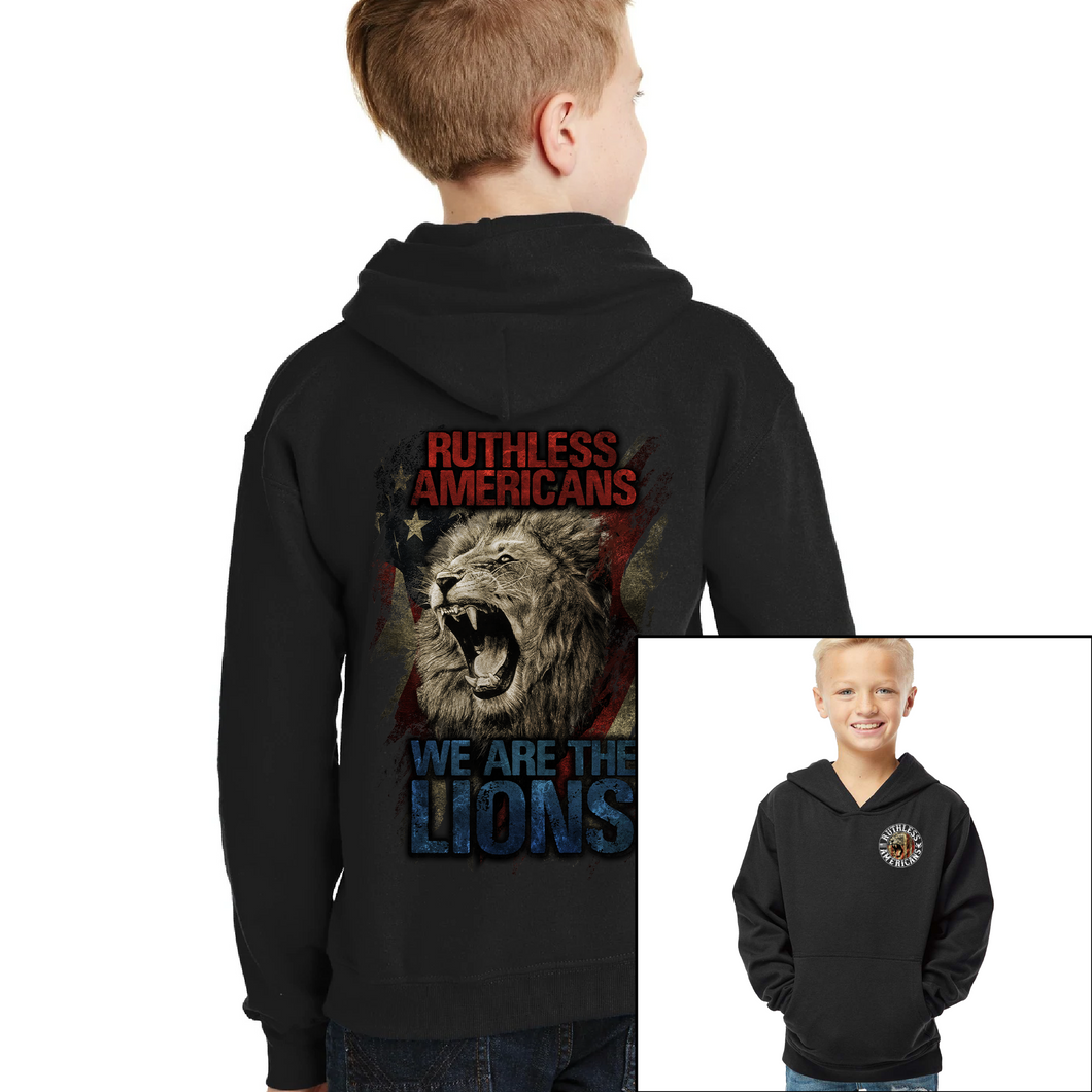 Youth We Are The Lions - Pullover Hoodie