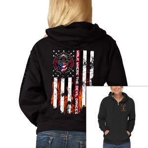 Women's Fire In Your Eyes - Zip-Up Hoodie