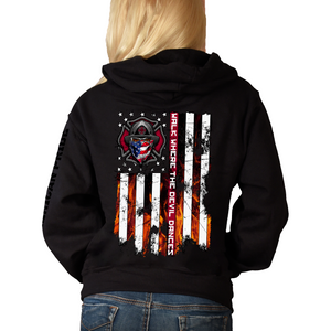 Women's Fire In Your Eyes - Zip-Up Hoodie