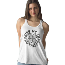 Load image into Gallery viewer, Women&#39;s Kiss Me I&#39;m Ruthless - Tank Top
