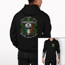 Load image into Gallery viewer, Pain Becomes Strength - Zip-Up Hoodie
