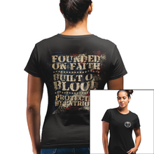 Load image into Gallery viewer, Women&#39;s Protected By Patriots - S/S Tee
