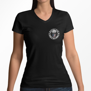 Women's Protected By Patriots - V-Neck