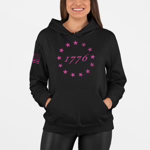 Women's 1776 Pink - Pullover Hoodie