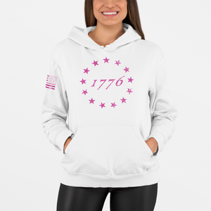 Women's 1776 Pink - Pullover Hoodie