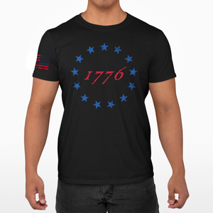 1776 Red & Blue - S/S Tee