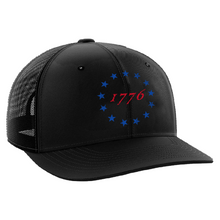 Load image into Gallery viewer, 1776 Red &amp; Blue - Ballcap
