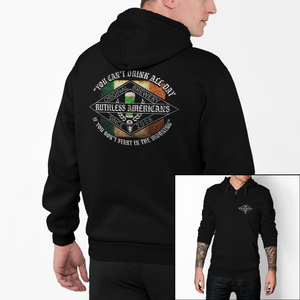 You Can't Drink All Day St. Patrick's Edition - Zip-Up Hoodie