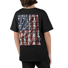 Load image into Gallery viewer, Youth I Pledge Allegiance - Cowboy S/S Tee

