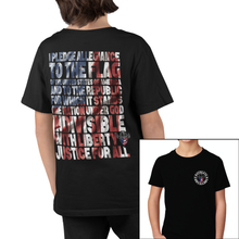 Load image into Gallery viewer, Youth I Pledge Allegiance Cowboy - S/S Tee
