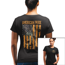 Load image into Gallery viewer, Women&#39;s American Pride Camouflage - S/S Tee

