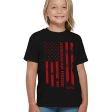 Load image into Gallery viewer, Youth American Pride Tactical Colored Flag - S/S Tee
