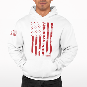 American Pride Tactical Colored Flag - Pullover Hoodie