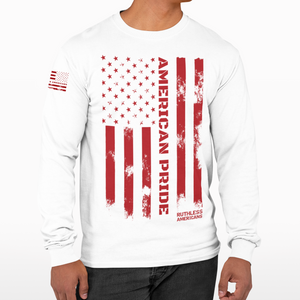 American Pride Tactical Colored Flag - L/S Tee