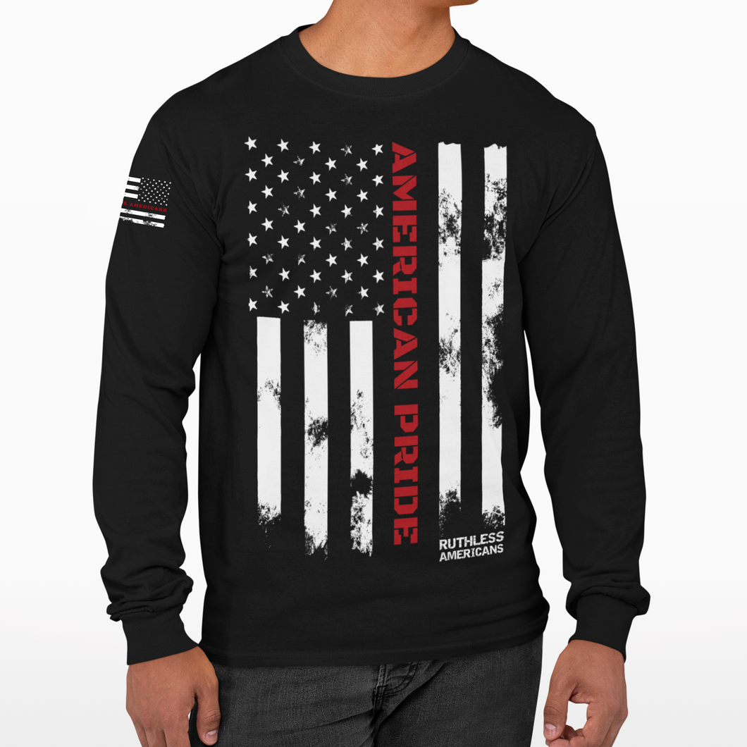 Thin Red Line - L/S Tee