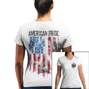 Women's American Pride - V-Neck