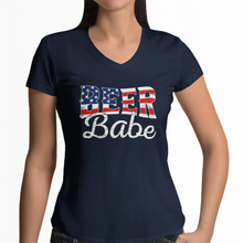 Load image into Gallery viewer, Women&#39;s Beer Babe - V-Neck
