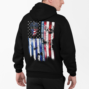 Blessed Are The Peacemakers - P.D. - Zip-Up Hoodie