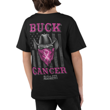 Load image into Gallery viewer, Youth Buck Cancer Bandit Cowboy - S/S Tee
