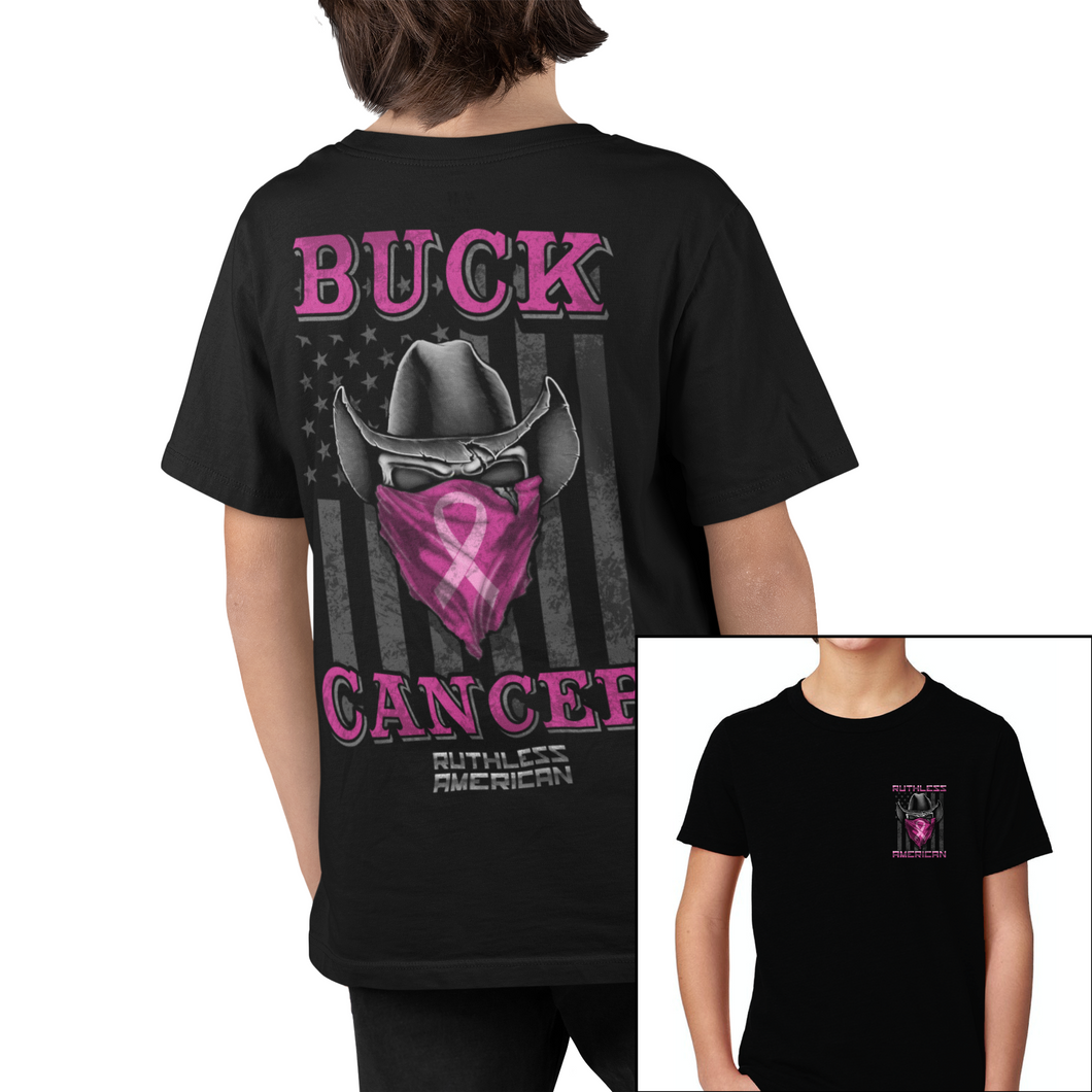 Youth Buck Cancer Bandit Cowboy - S/S Tee