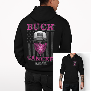 Buck Cancer Bandit - Zip-Up Hoodie