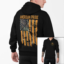 Load image into Gallery viewer, American Pride Camouflage - Zip-Up Hoodie
