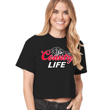 Load image into Gallery viewer, Women&#39;s Country Life (Coors Light) - Crop Top
