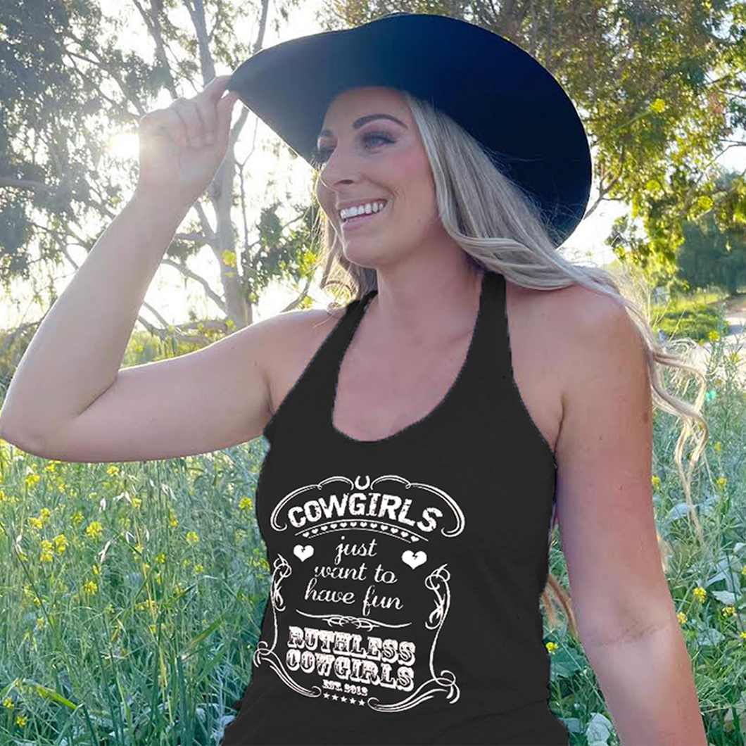 Women's Cowgirls Just Want to Have Fun - Tank Top