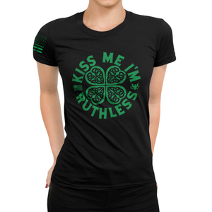 Women's Kiss Me I'm Ruthless - S/S Tee