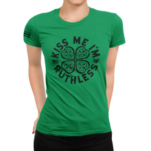 Load image into Gallery viewer, Women&#39;s Kiss Me I&#39;m Ruthless - S/S Tee
