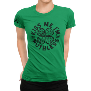 Women's Kiss Me I'm Ruthless - S/S Tee