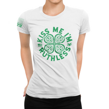 Load image into Gallery viewer, Women&#39;s Kiss Me I&#39;m Ruthless - S/S Tee
