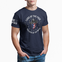 Load image into Gallery viewer, Land of The Free - Cowboy Front - S/S Tee
