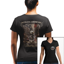 Load image into Gallery viewer, Women&#39;s Ruthless Defender Marines - V-Neck
