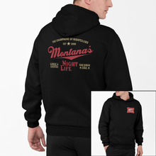 Load image into Gallery viewer, Montana&#39;s Night Life (High Life) - Pullover Hoodie
