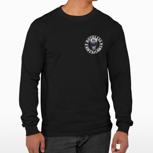 Ruthless Defender Navy - L/S Tee