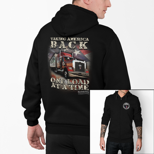 One Load At A Time - Zip-Up Hoodie