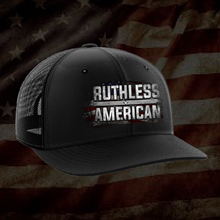 Load image into Gallery viewer, Ruthless American Flag - Ballcap
