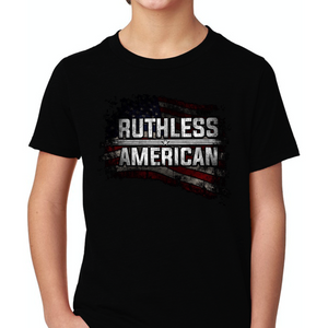 Youth Ruthless American Flag - S/S Tee