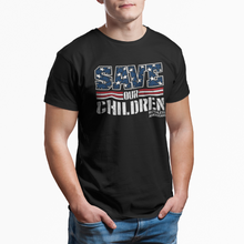 Load image into Gallery viewer, Save OUR Children Red White &amp; Blue - S/S Tee
