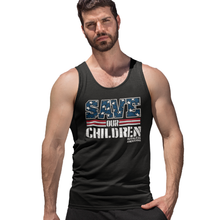 Load image into Gallery viewer, Save OUR Children Red White &amp; Blue - Tank Top
