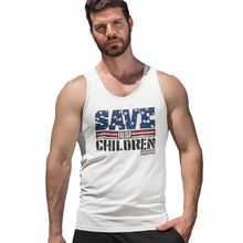 Load image into Gallery viewer, Save OUR Children Red White &amp; Blue - Tank Top
