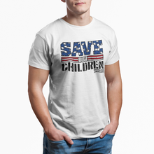 Load image into Gallery viewer, Save OUR Children Red White &amp; Blue - S/S Tee
