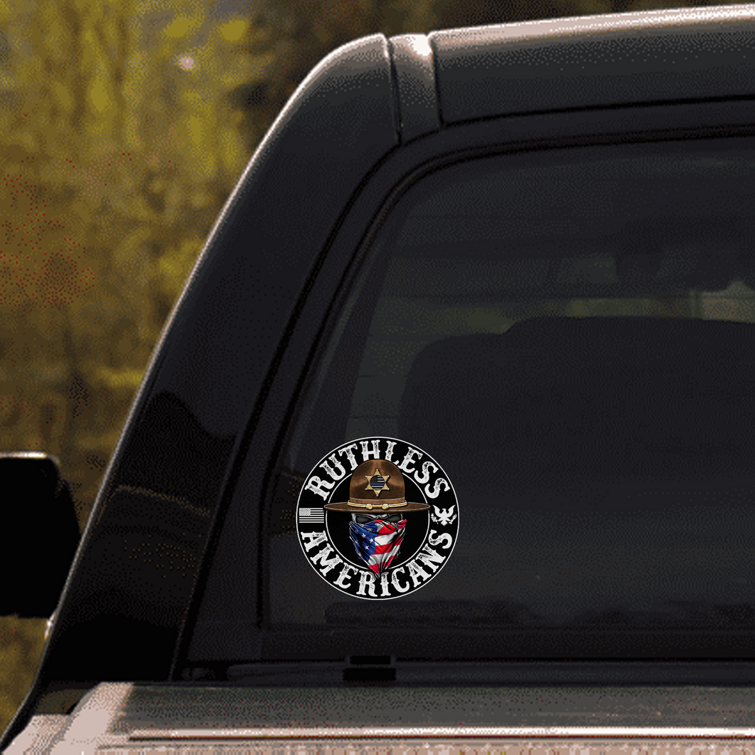 Decal - Sheriff 6 Star