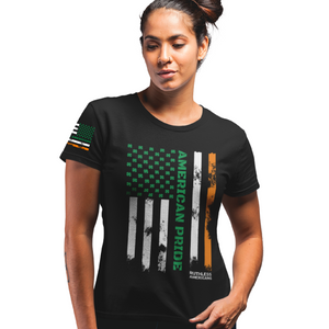 Women's Irish Clover Flag - S/S Tee