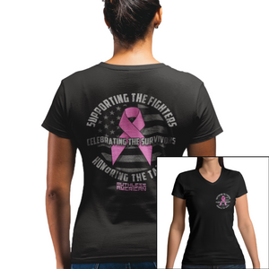 Women's Supporting The Fighters - V-Neck