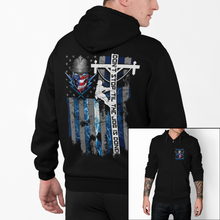 Load image into Gallery viewer, Until The Job Is Done - Lineman - Zip-Up Hoodie
