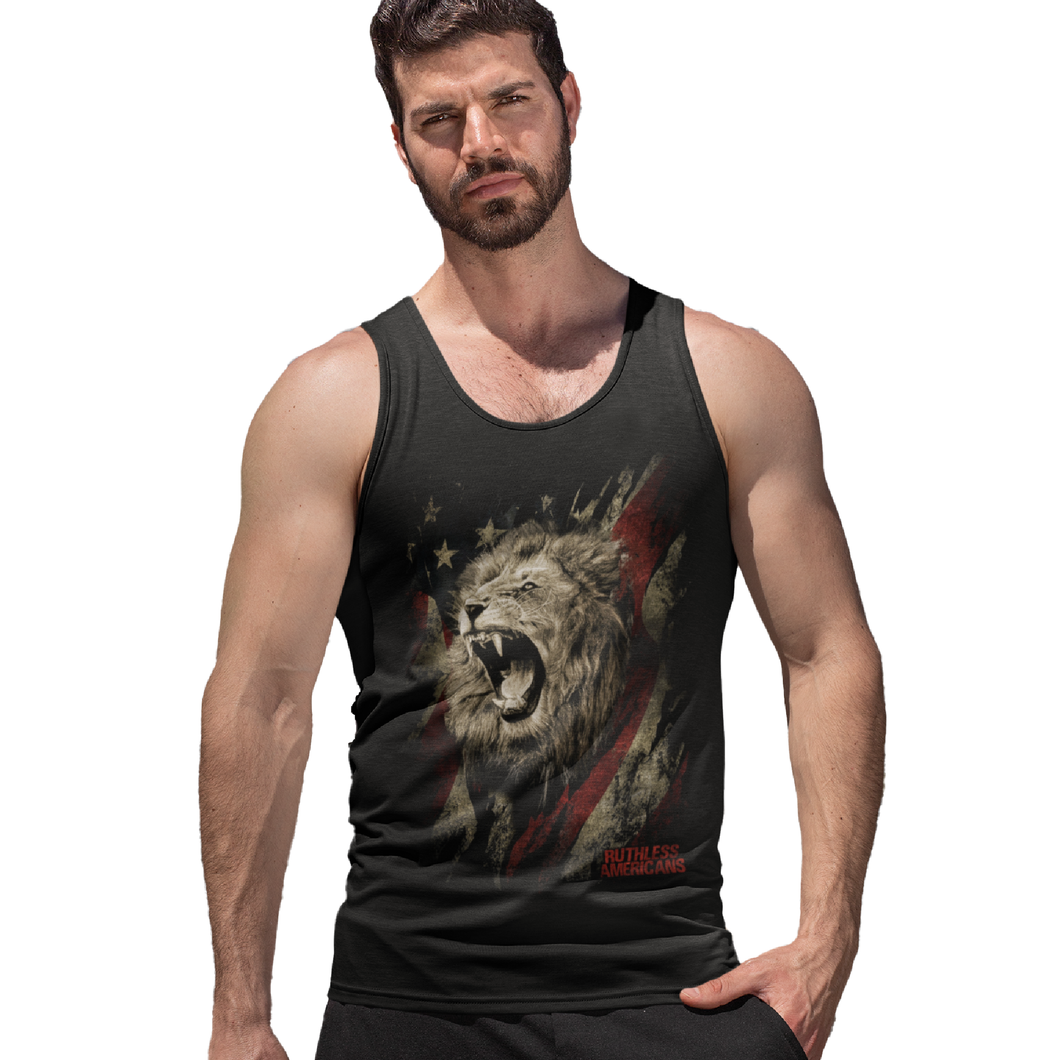 We Are The Lions - Front Only - Tank Top