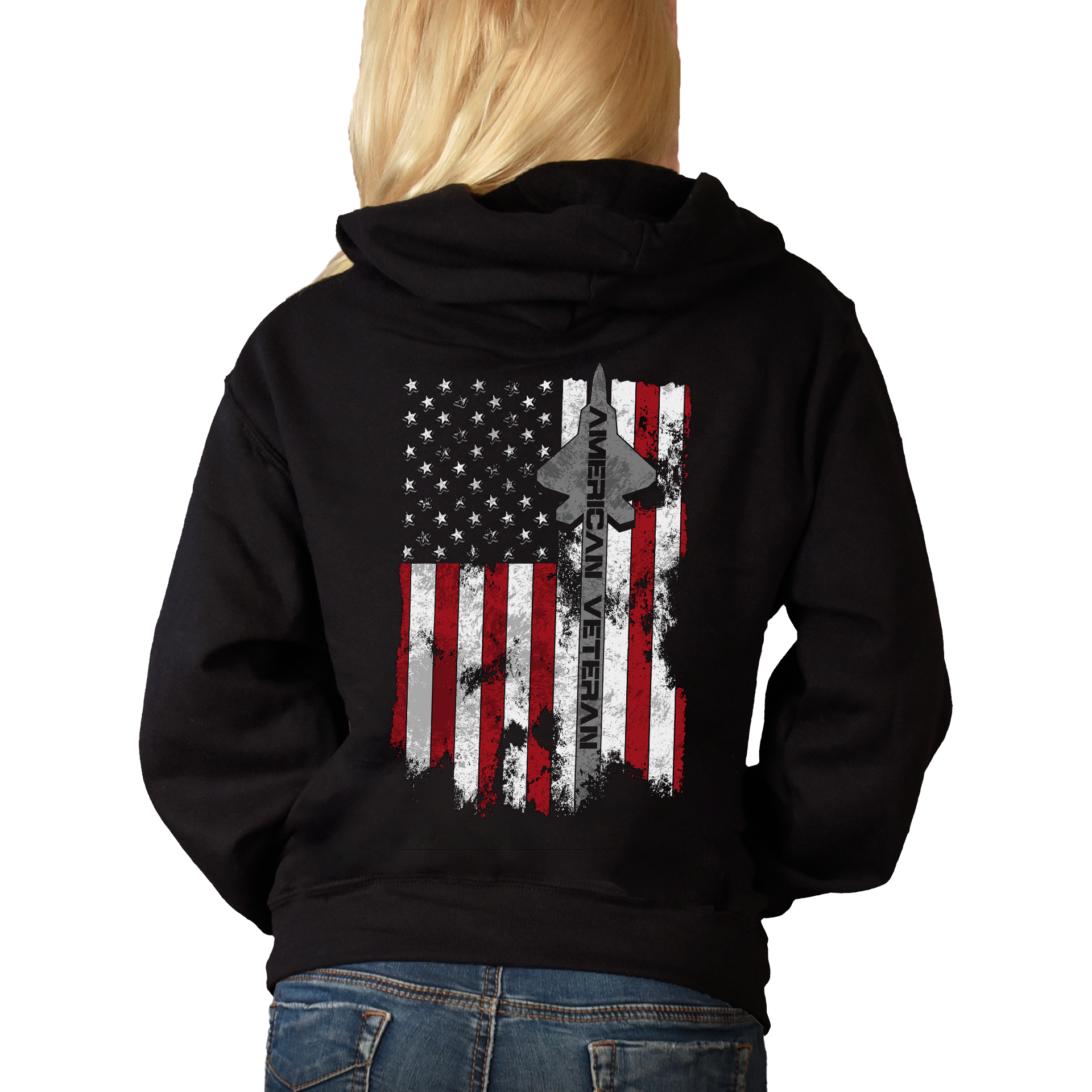 mazezy air force sweatshirt women's